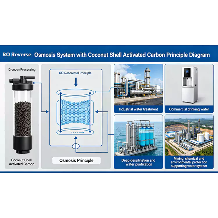 Karbon Pelindung Sistem Reverse Osmosis (RO).